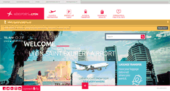 Desktop Screenshot of lyonaeroports.com